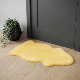 Cream Animal Print Area Rug