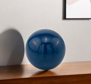 4" X 4" X 4" Blue Aluminum Classic Sphere