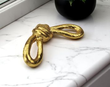 Rustic Gold Cast Iron Knot Dï¿½ï¿½cor