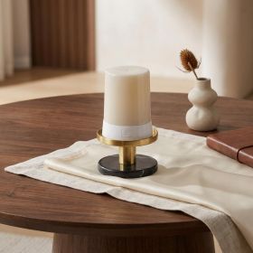3" White Flameless Designer Candle