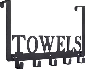 Over The Door Hooks, Towel Holder for Bathroom