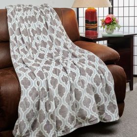 Kathy Ireland Flannel Fleece Blanket (Color: Verona, size: King)